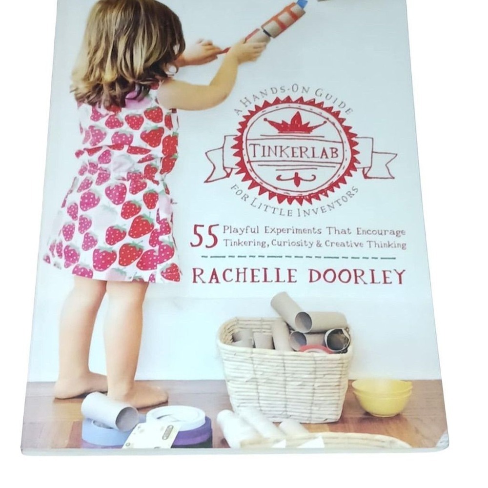 Tinkerlab: Hands-On Guide for Little Inventors Ages 4-8 Activity Book STEM ECE